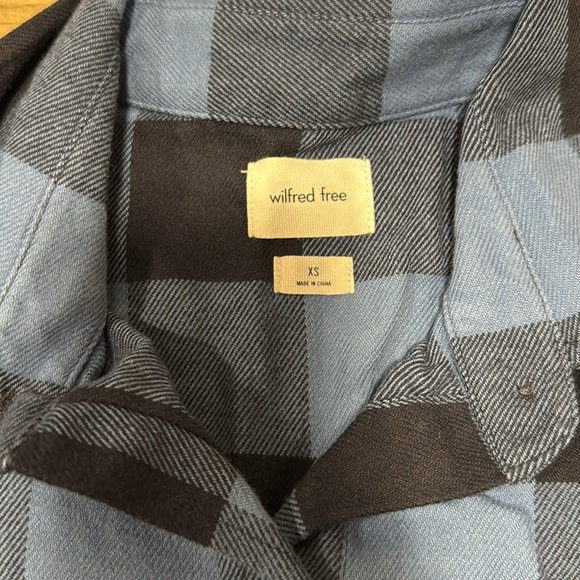 Wilfred free, flannel button up. - Picture 2 of 4